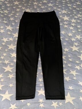 Colorful Koala Black Athletic Leggings Medium 26 Inseam